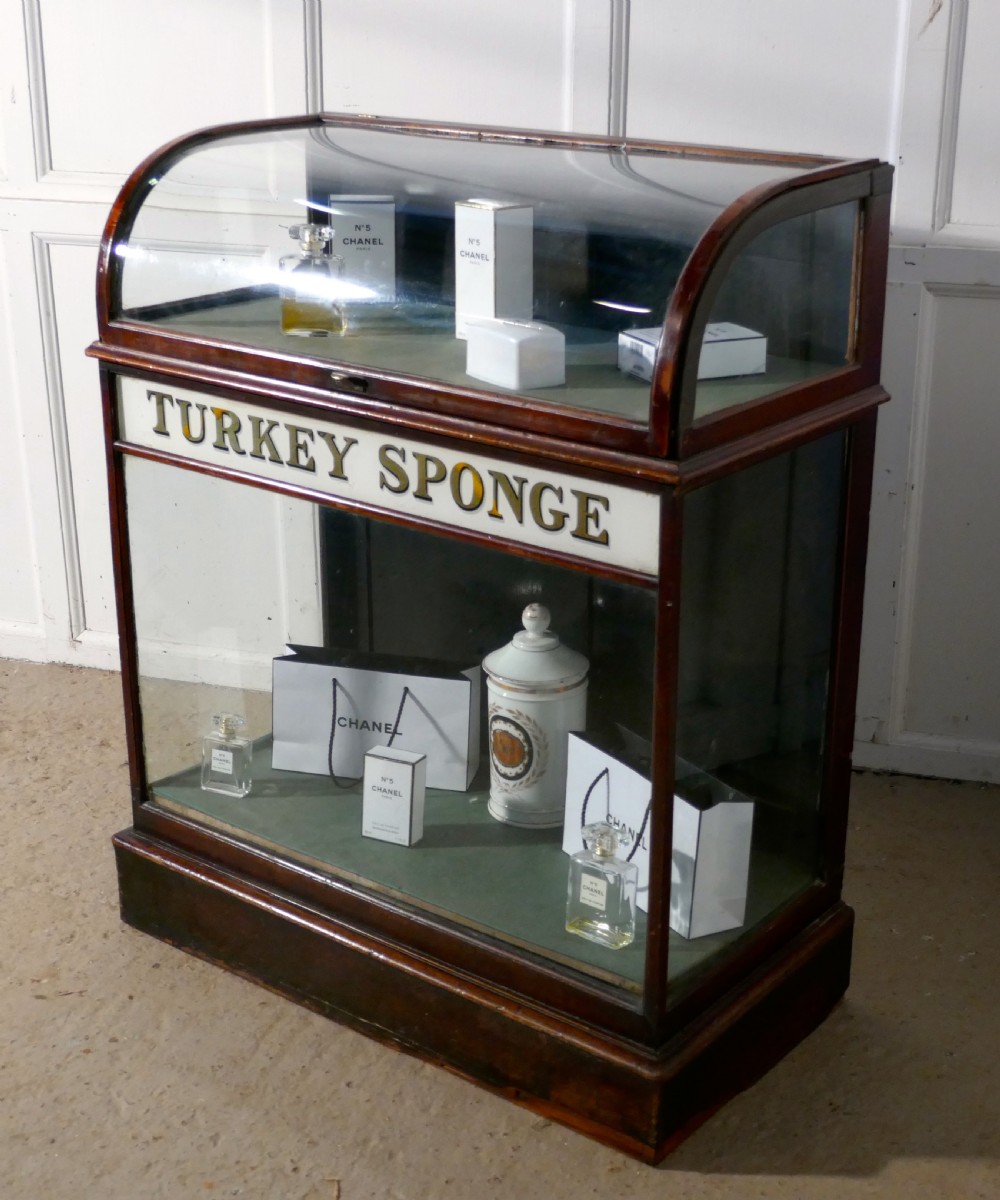  TURKEY SPONGE Chemist Shop Display Cabinet   View XII