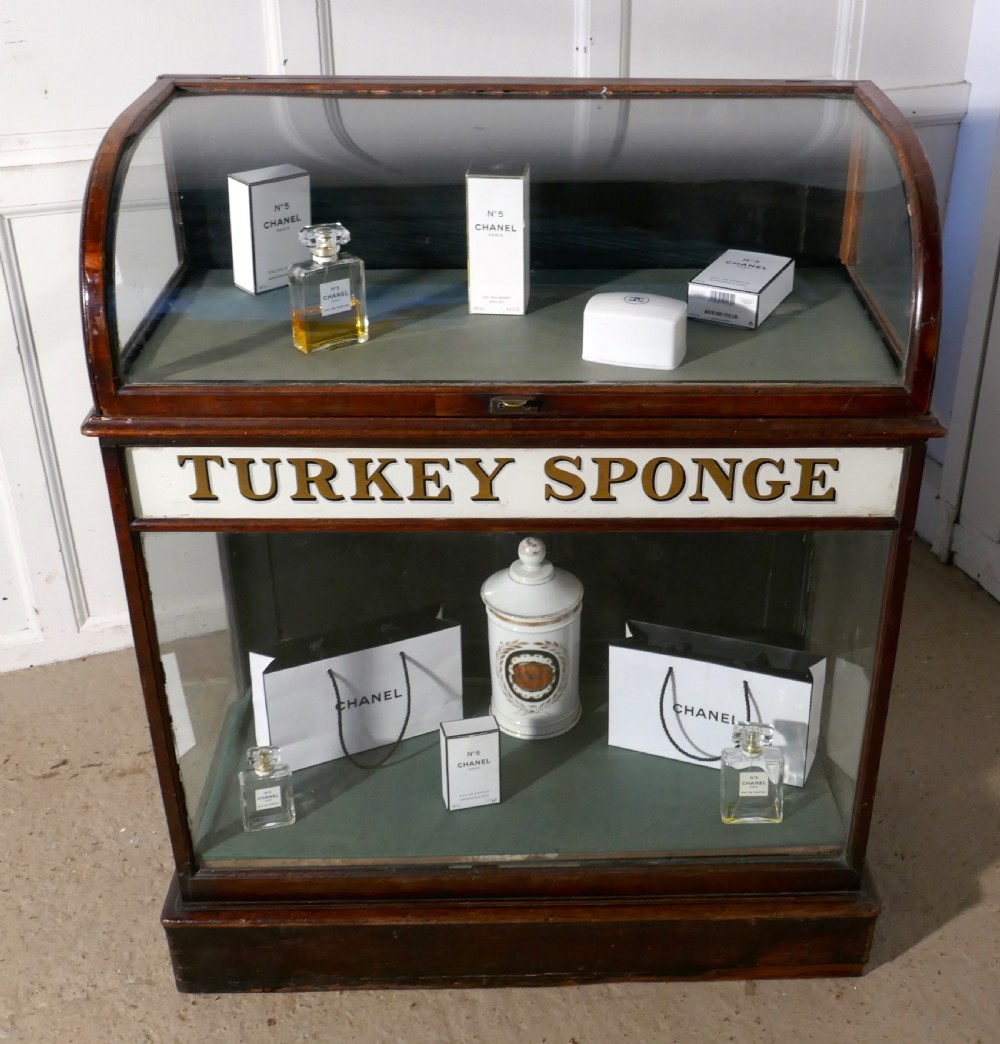  TURKEY SPONGE Chemist Shop Display Cabinet   View XIII