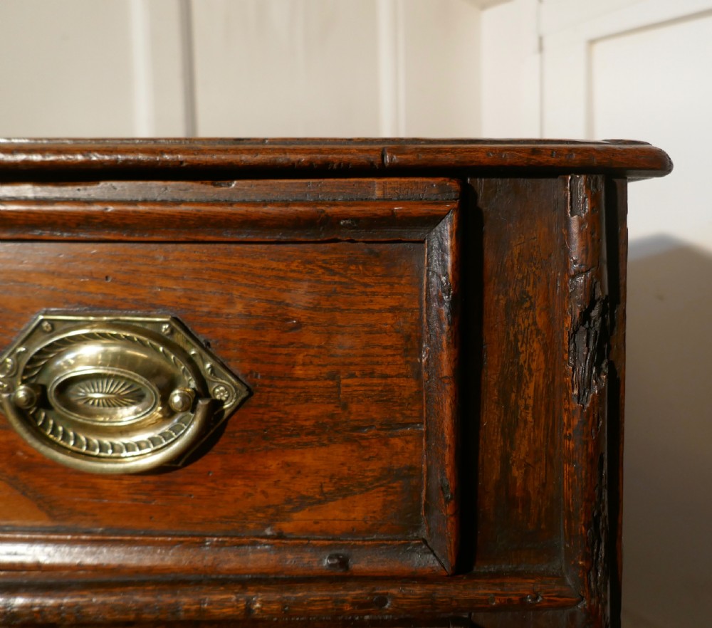 18th Century Small Elm Country Chest of Drawers View IV