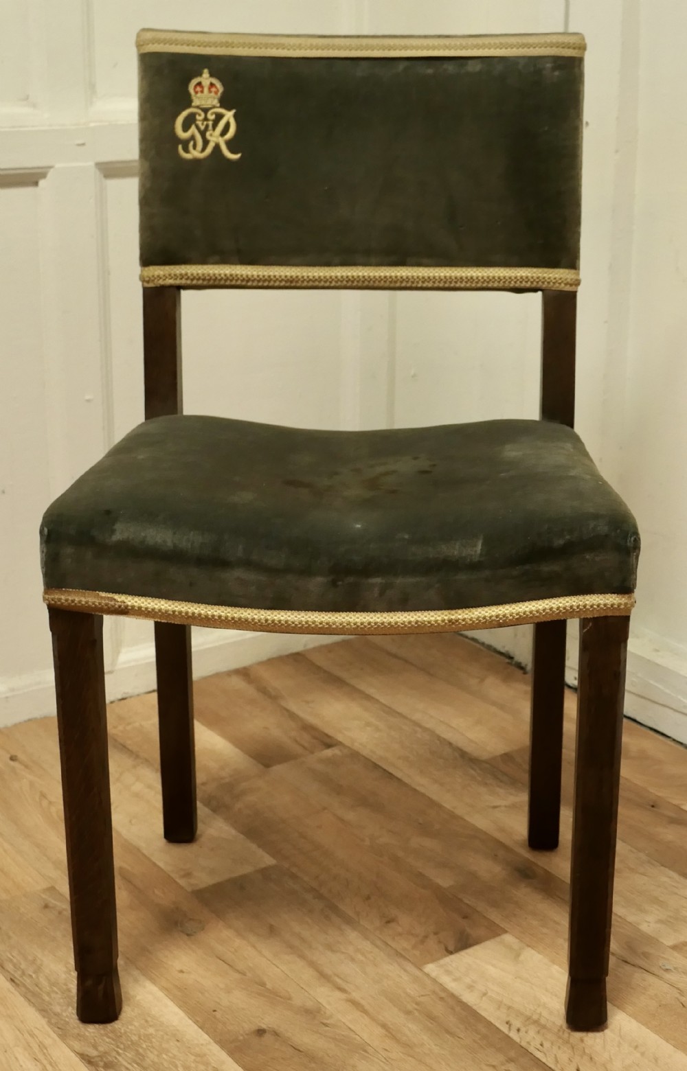 1937 George VI Coronation Chair from the Coronation of  the Queen’s Father