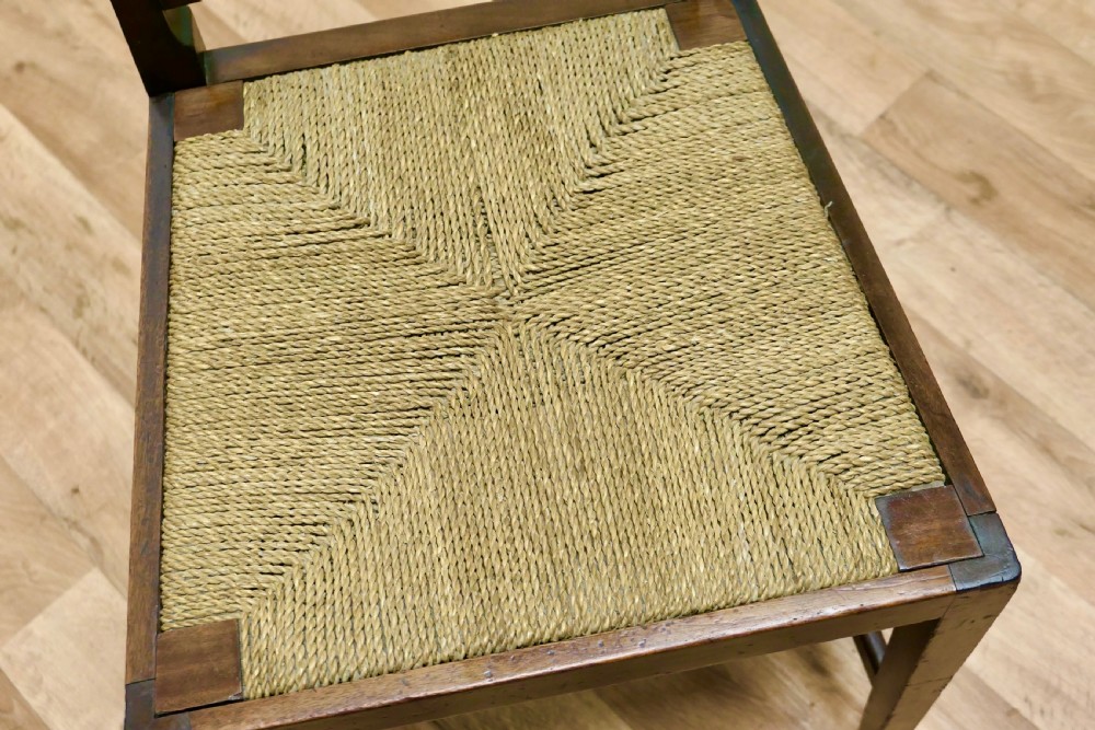 1901 E.R VII Coronation Chair in Cotswold Country Oak View V