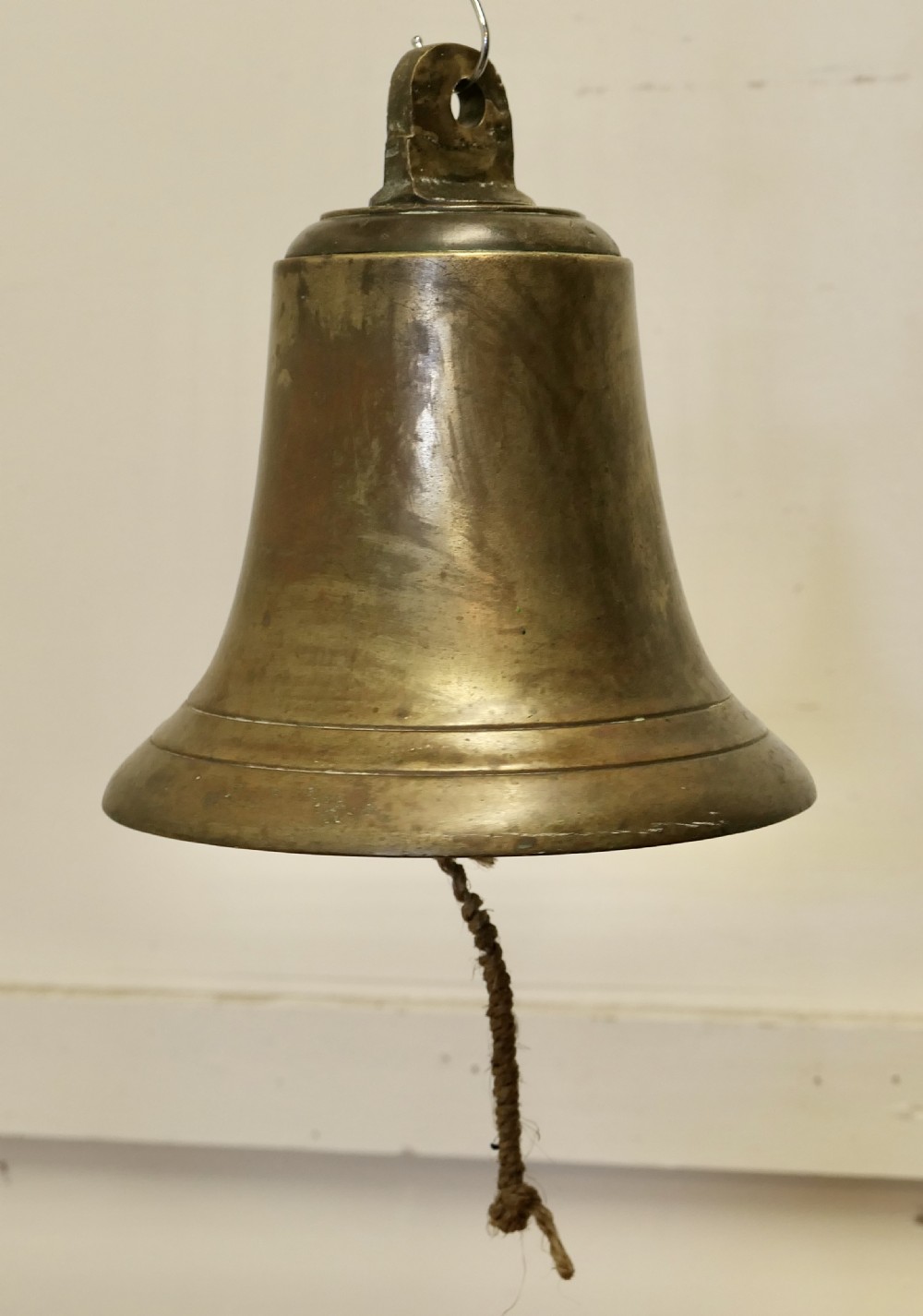 Large Antique Bronze Ships Bell 