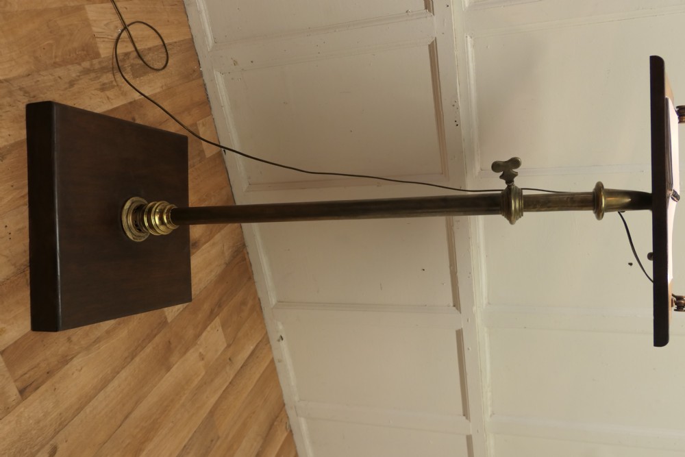 Brass Conductors Reception Podium, Reading Lamp Stand View VII