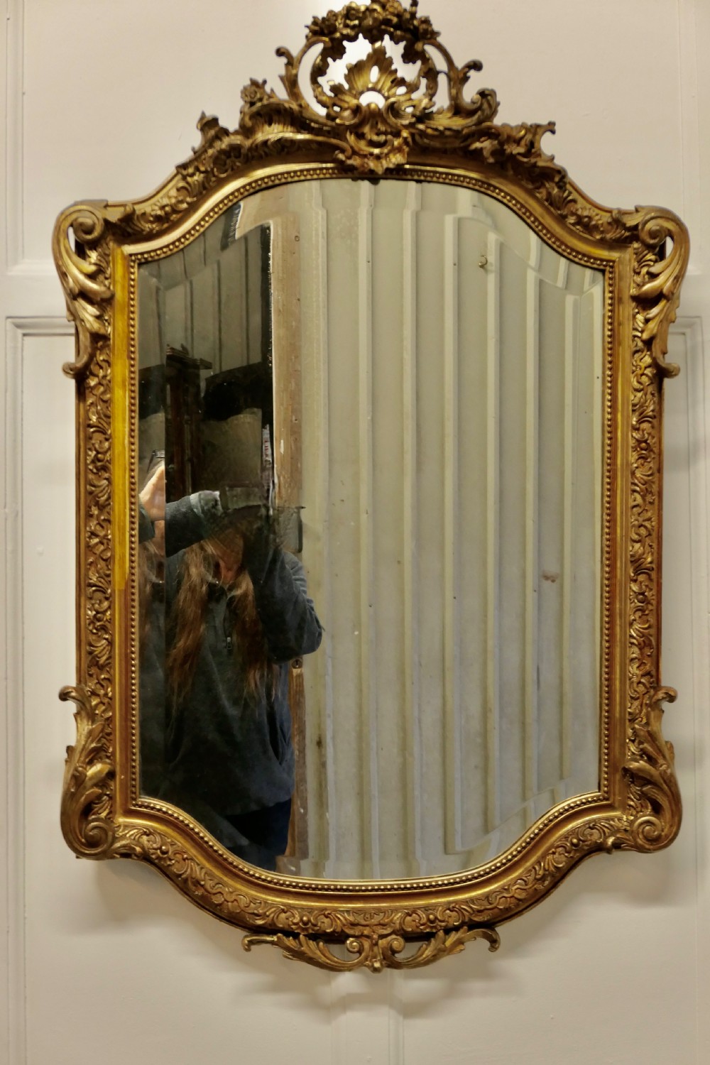 Superb 19th Century French Gilt Pier Mirror  View II