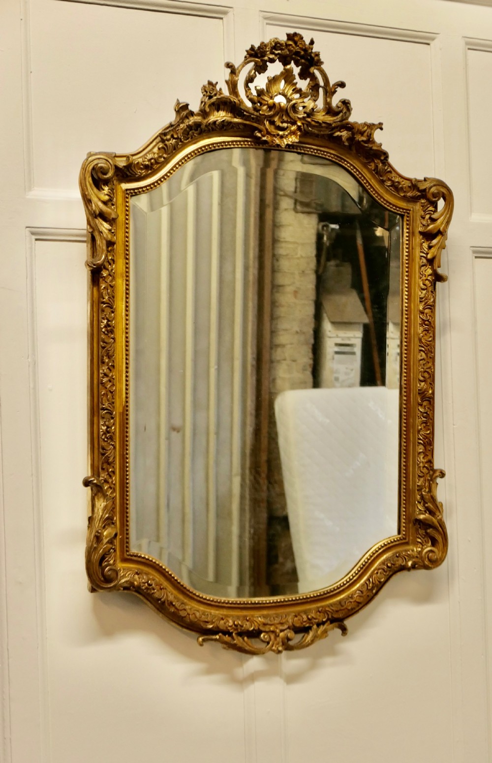 Superb 19th Century French Gilt Pier Mirror  View VII