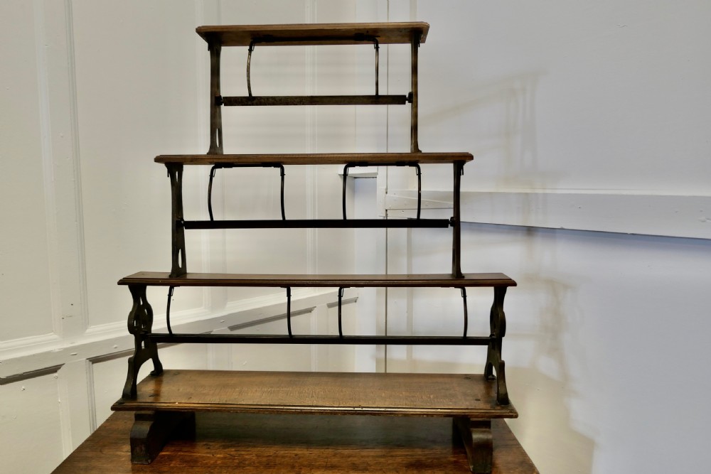 Very Rare 19th Century 3 Tier Shop Paper Roll Cutter View III