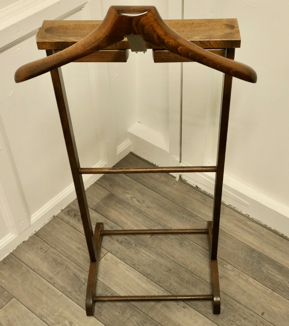 Art Deco Gentleman’s Suit Hanger or Night Stand, the Versatile Valet, View V