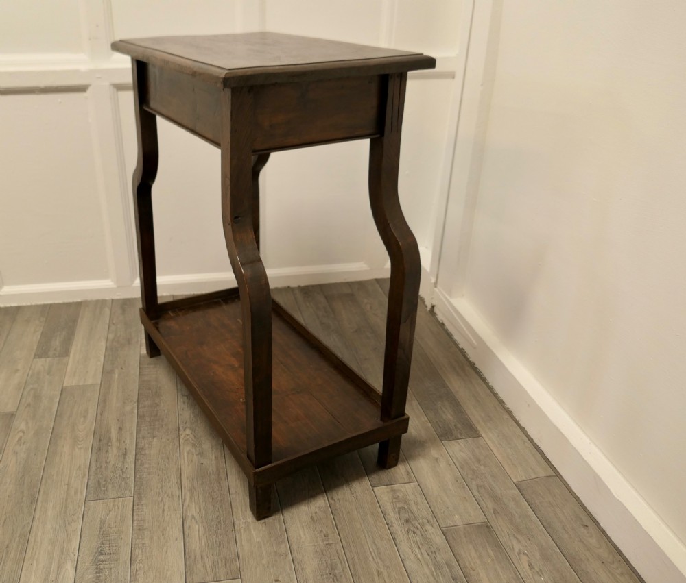 French Art Deco Elm Table  View III