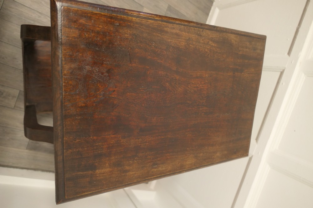 French Art Deco Elm Table  View V