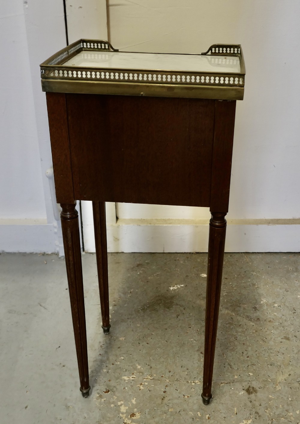 A French 19th Century Side Table or Bedside Cabinet   View IV