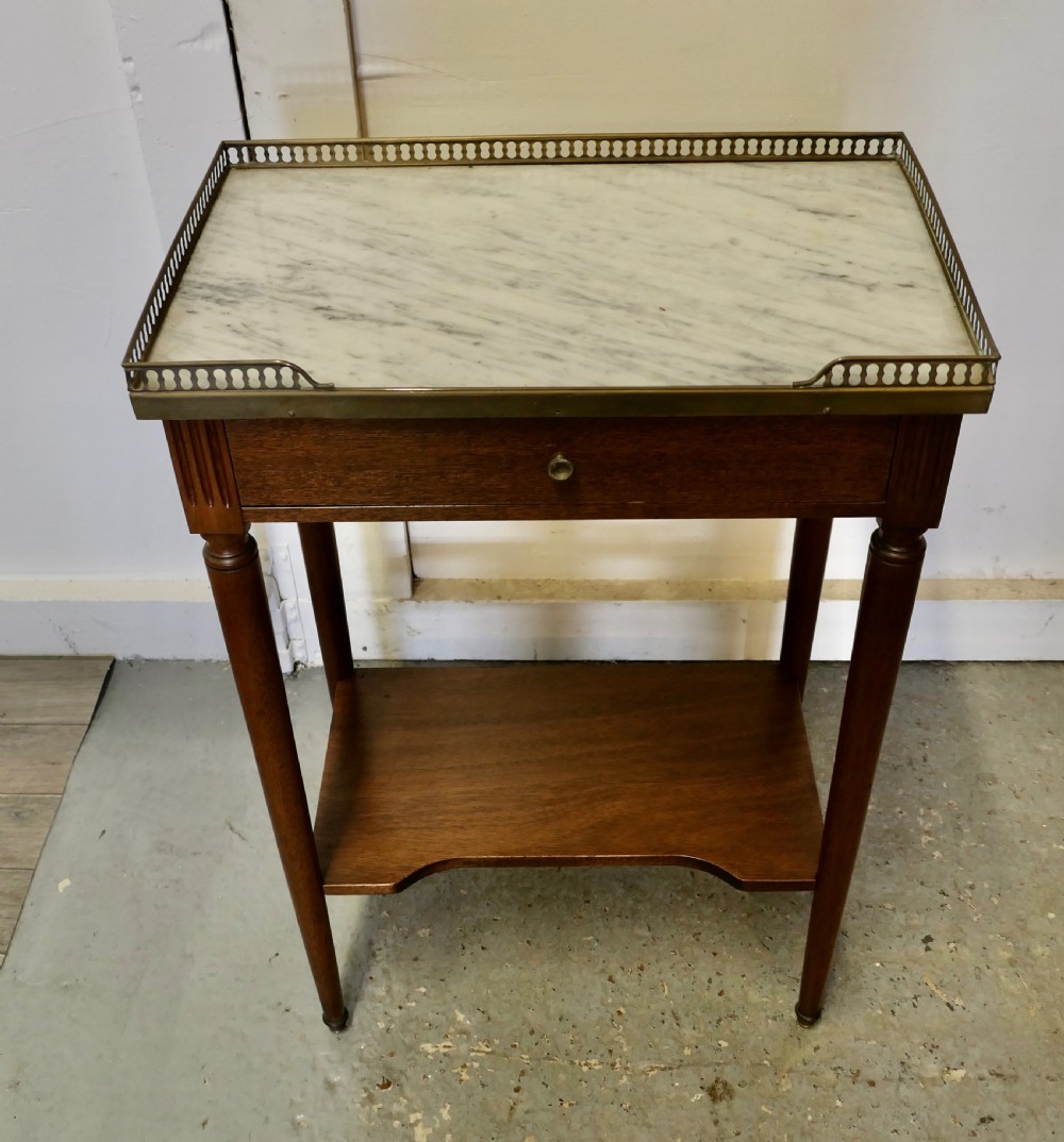 French 19th Century Side Table  Bedside Cabinet  View II