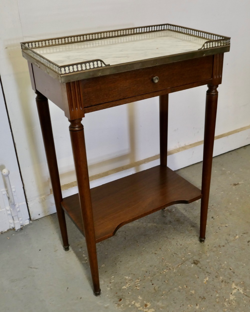  French 19th Century Side Table  Bedside Cabinet  View IV