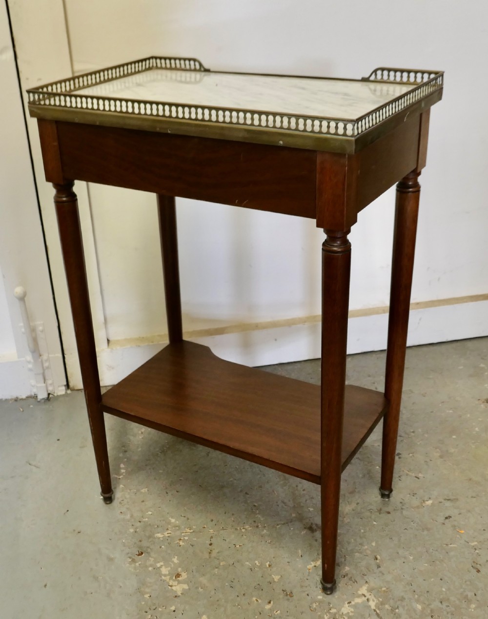  French 19th Century Side Table  Bedside Cabinet  View V