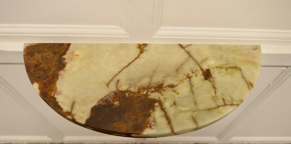 Charming, French Marble Console Wall Shelf View VI