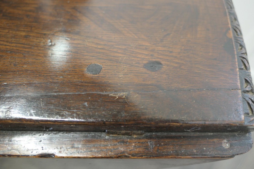 Large 18th Century Oak Gate Leg Dining Table View V