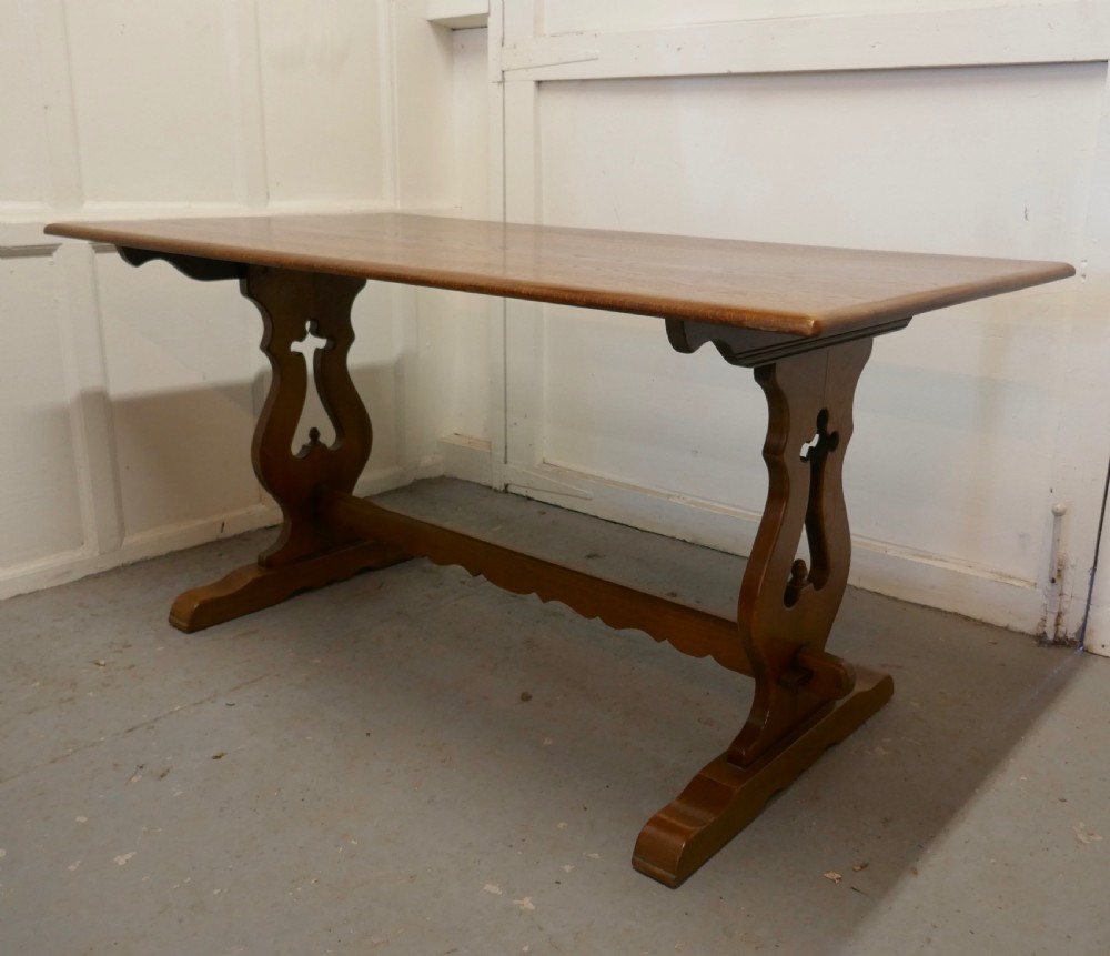Oak Refectory Table  