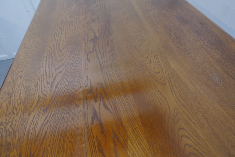 Oak Refectory Table   View IV