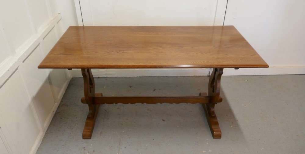 Oak Refectory Table   View V
