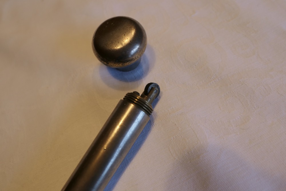 Vintage Walking Stick Petrol Cigarette Lighter View VIII