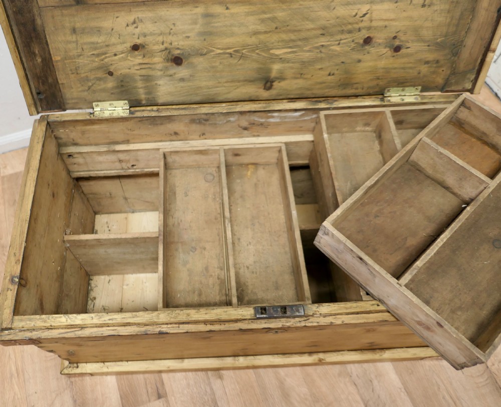 Victorian Pine Carpenters Box  View VIII