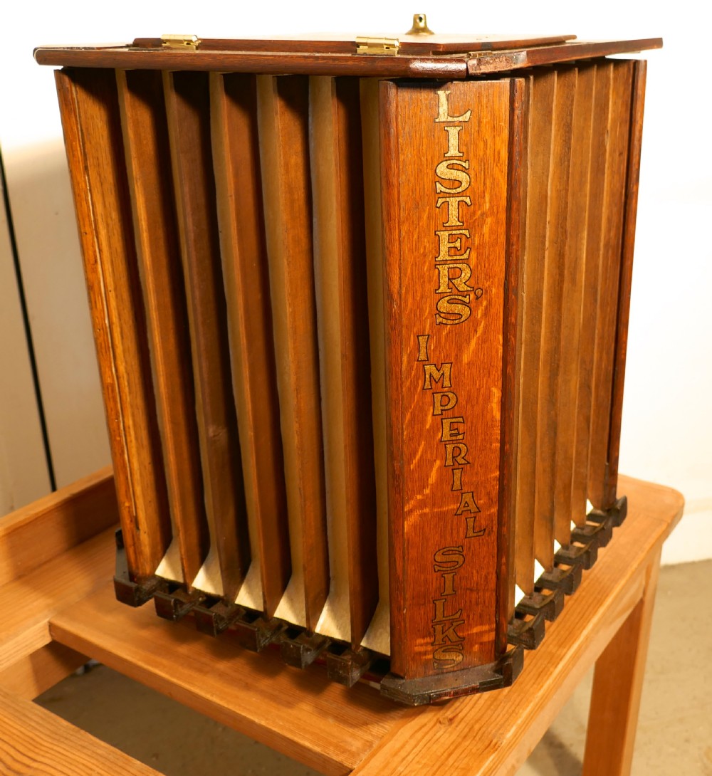  Revolving Lister Imperial Silks Haberdashers Cabinet View II