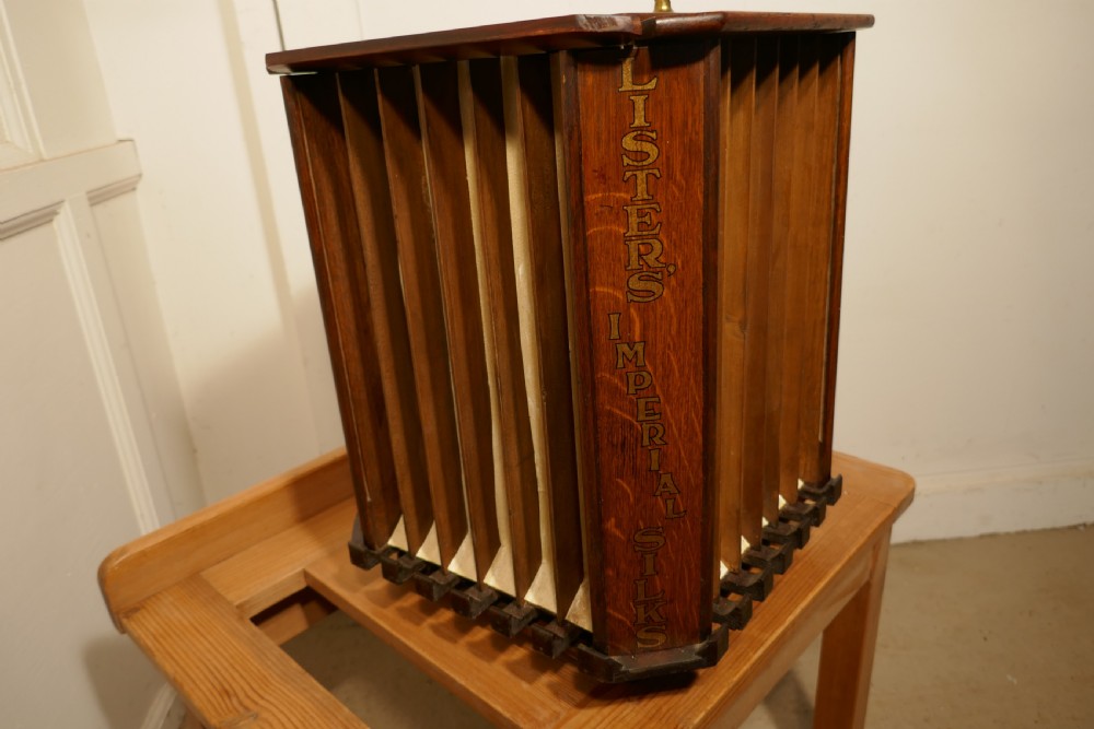  Revolving Lister Imperial Silks Haberdashers Cabinet View VII