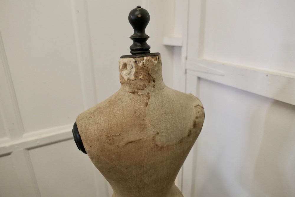 A Petite Teenage Wasp Waist Mannequin, Dressmakers Dummy View V