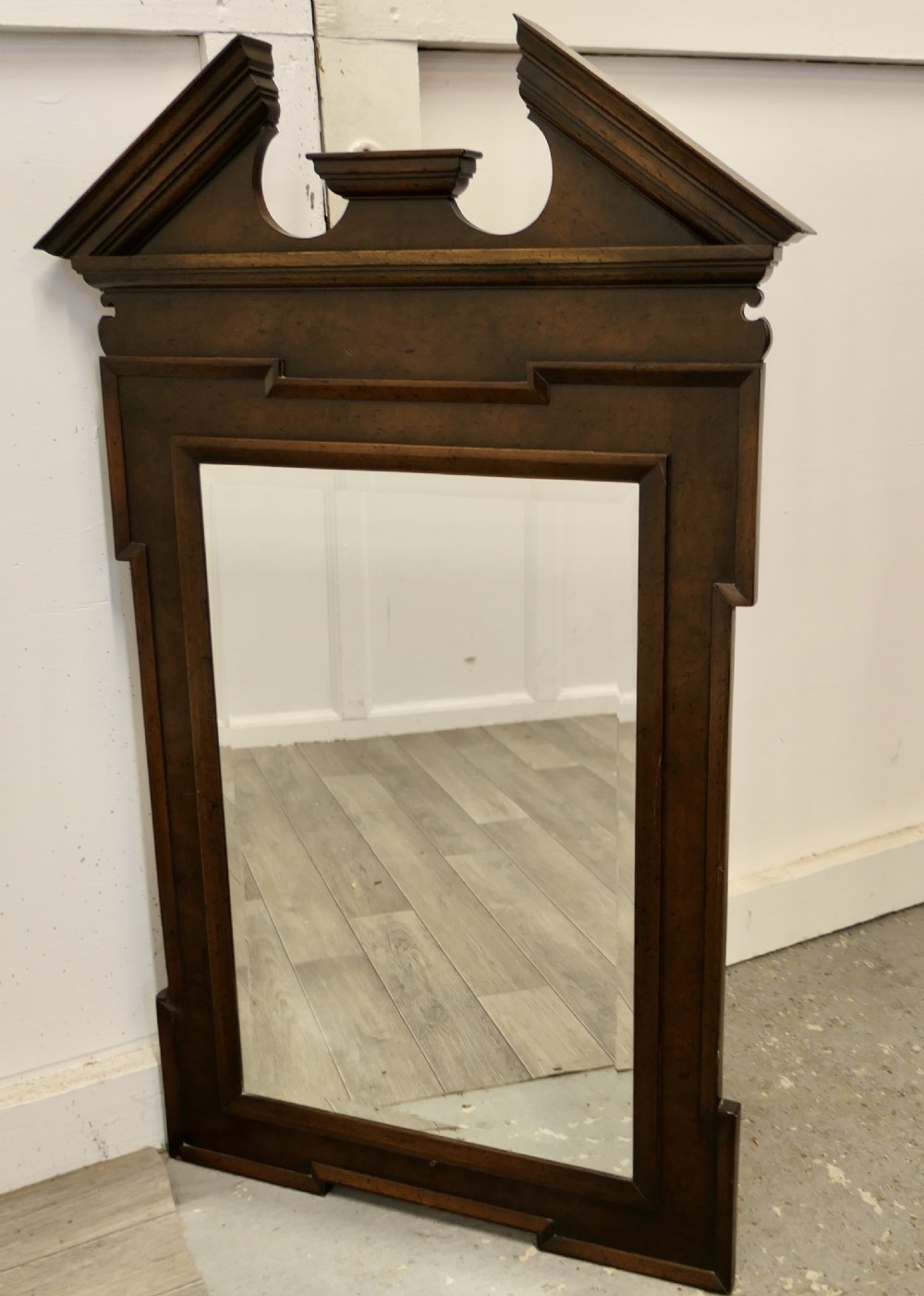 Walnut Wall Mirror View V