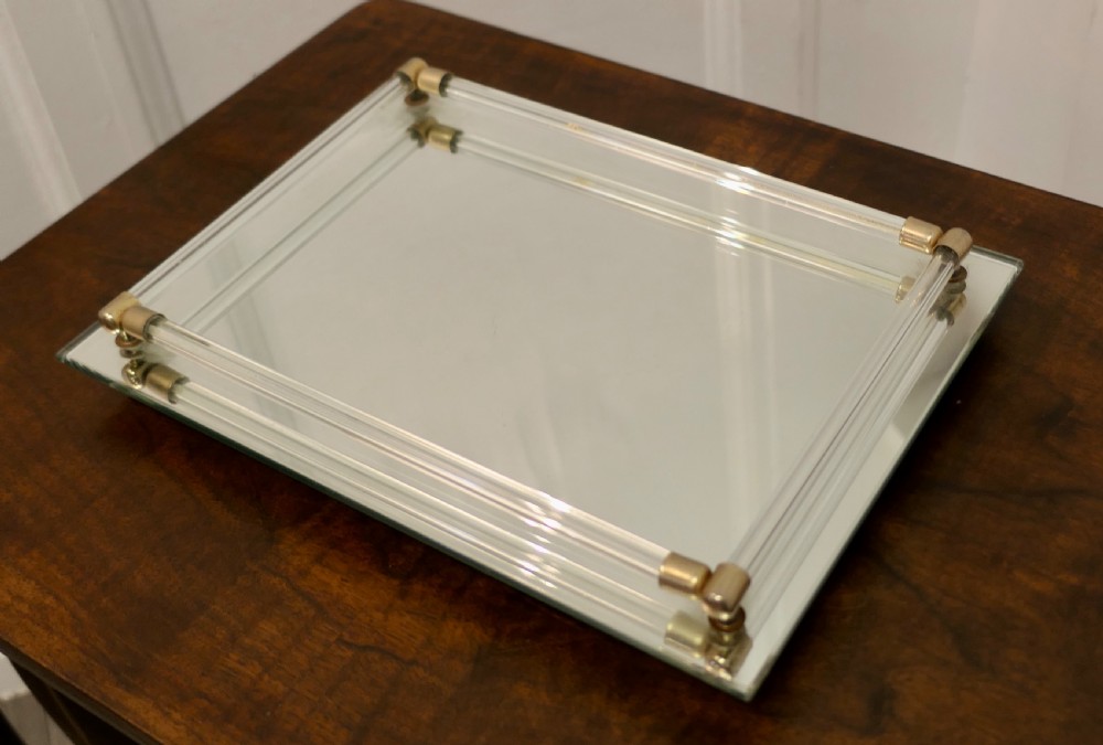 Art Deco Mirror Tray
