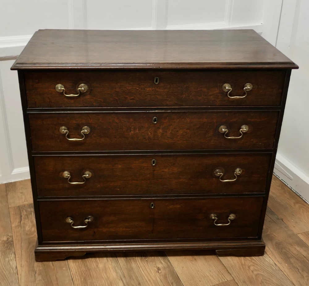 Georgian Dark Oak Chest of Drawers View II