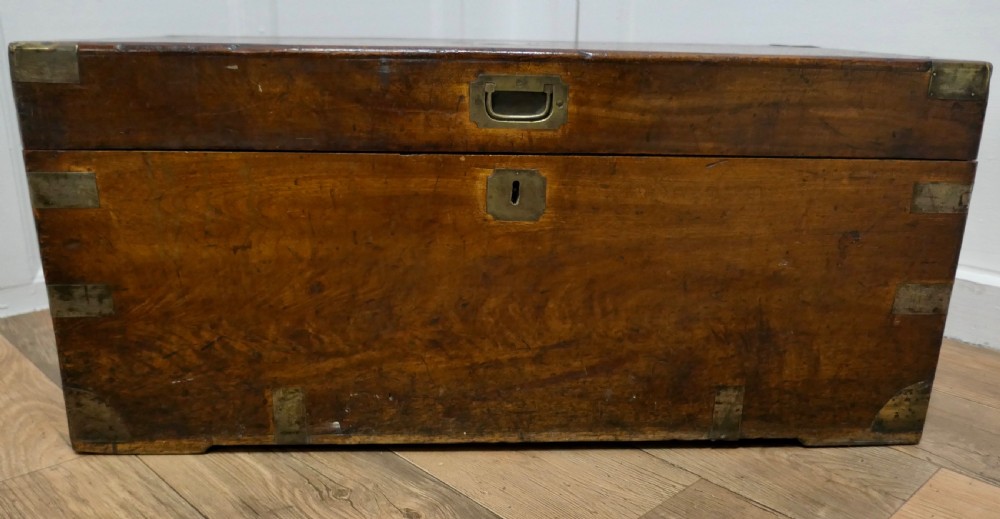 A 19th Century Camphor Wood Campaign Chest, 
