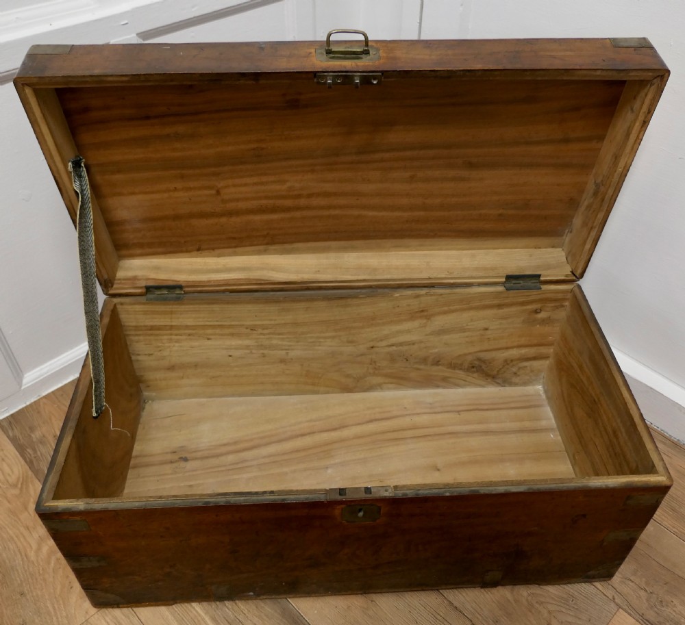 A 19th Century Camphor Wood Campaign Chest,  View IV