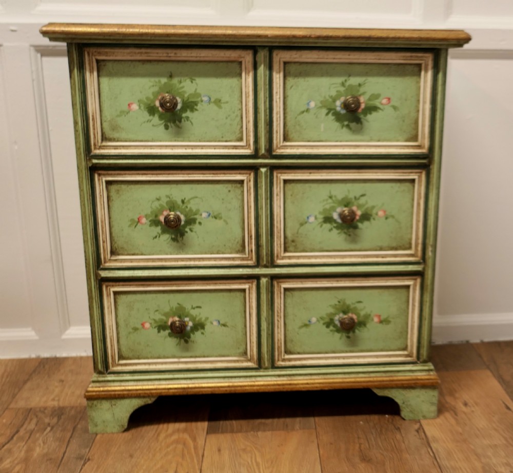 Original Shabby Painted Chest of Drawers