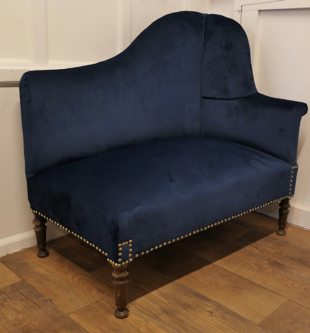Art Deco Regency Style Hall Seat or Salon Chaise