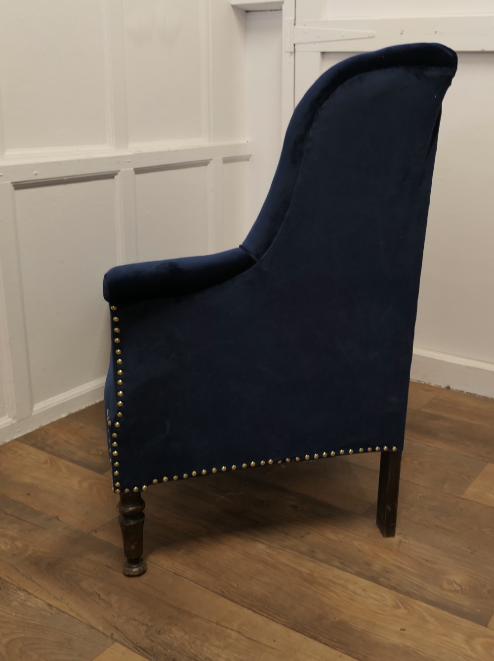 Art Deco Regency Style Hall Seat or Salon Chaise View V