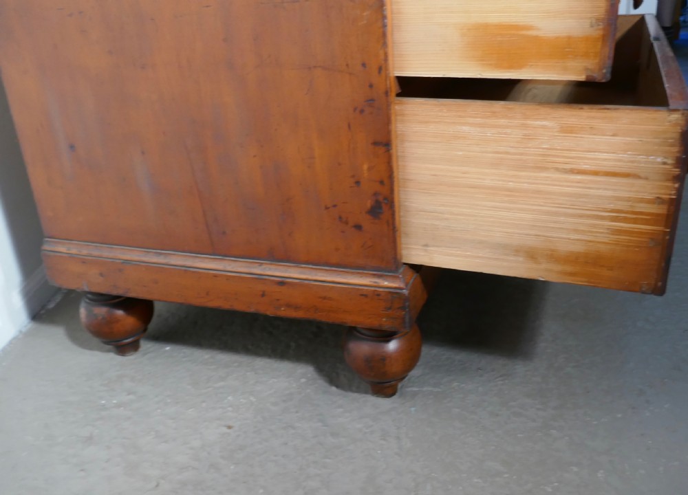 Very Large Victorian Pine Chest of Drawers, 5 Drawer Chest View VI