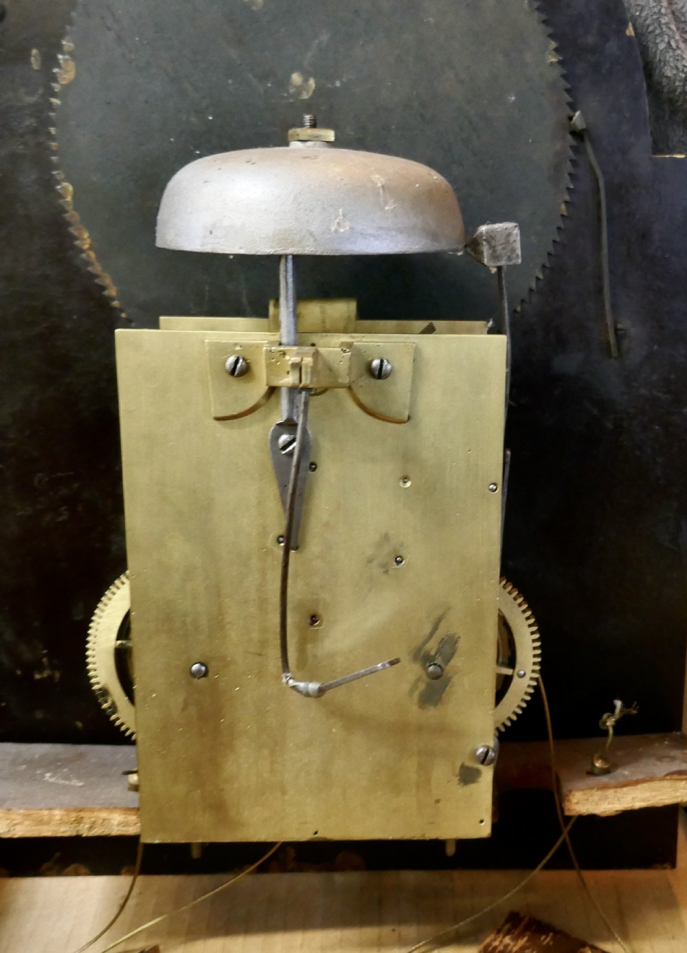 George III Country Oak Long Case Clock by John Edwards of Norwich  View XVII