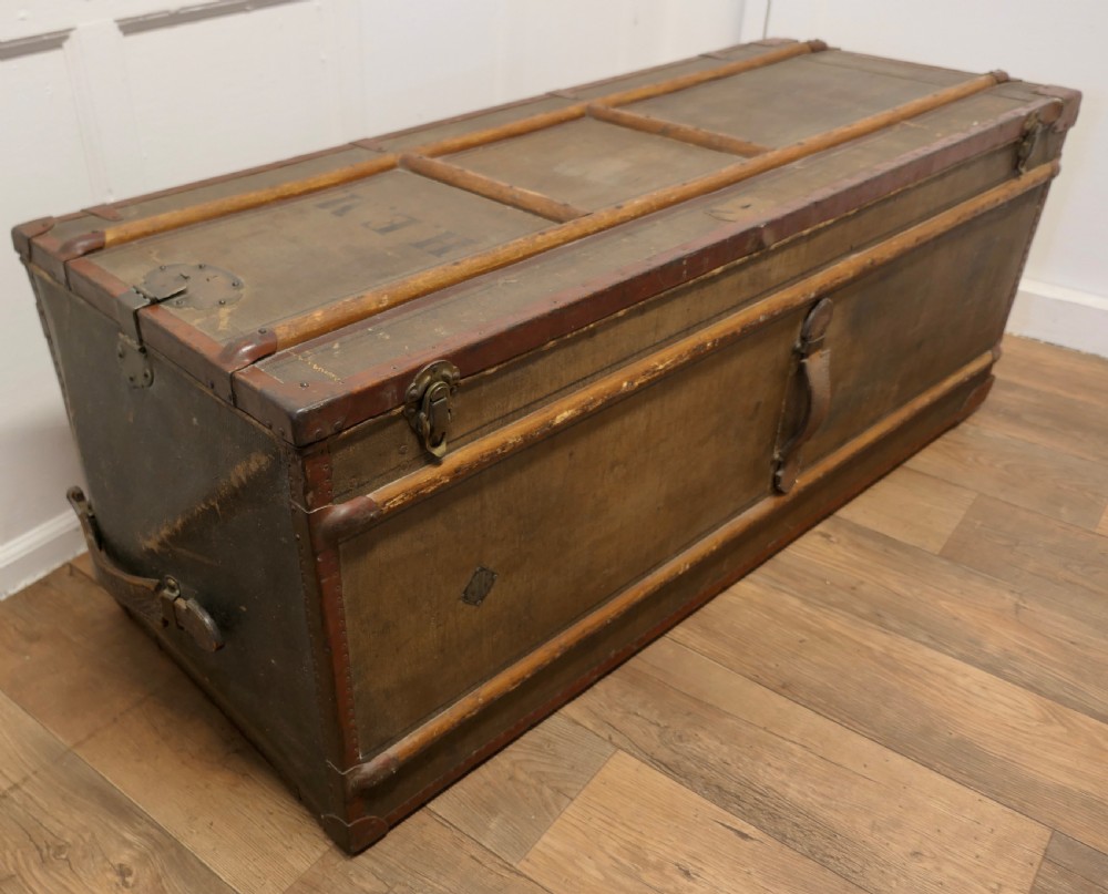 Gentleman’s Portmanteau, Steamer Trunk by Morits Madler,   View VIII