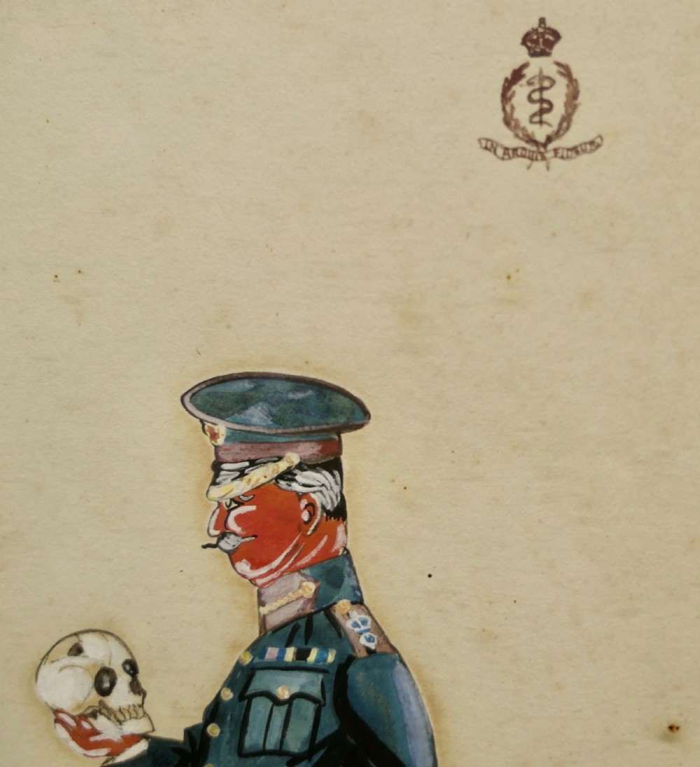 A Caran Rouge Signed Watercolour Painting from1908 View II
