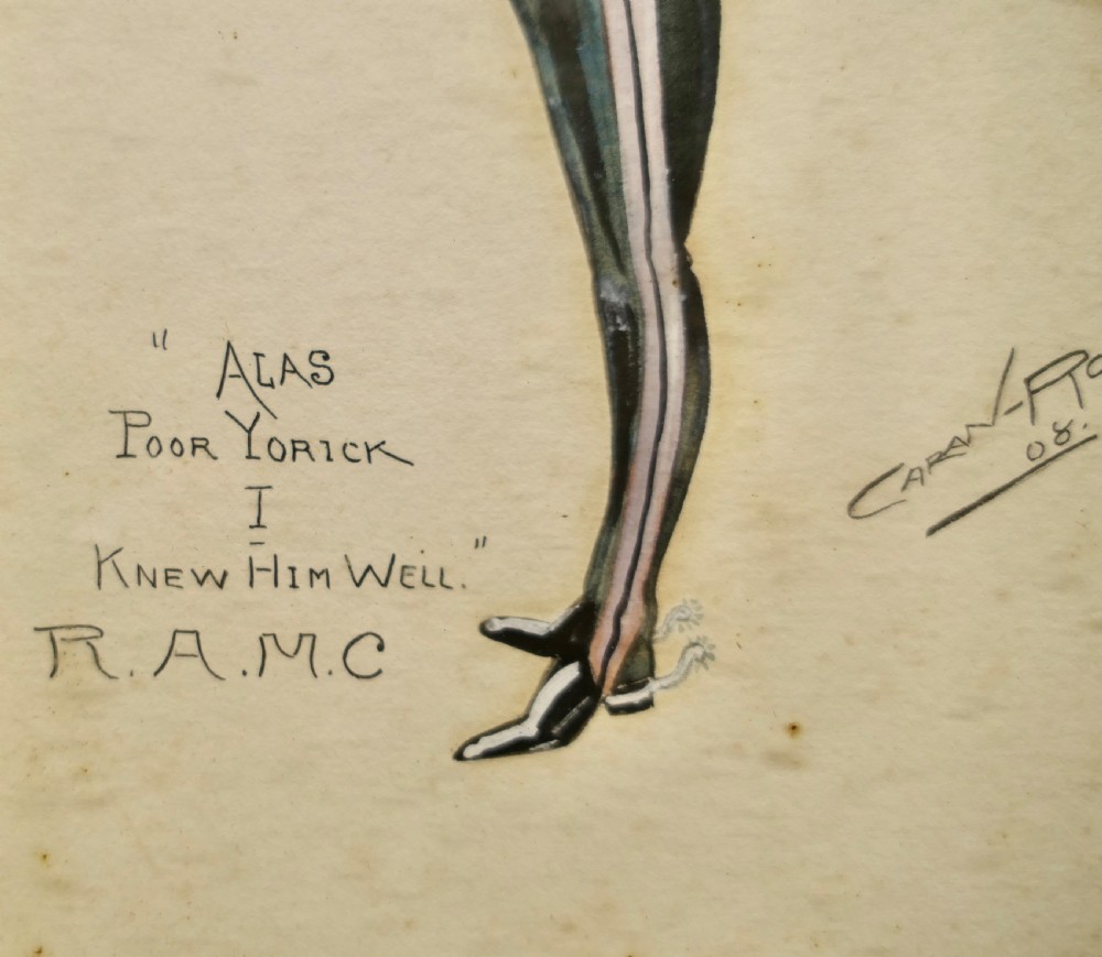 A Caran Rouge Signed Watercolour Painting from1908 View IV