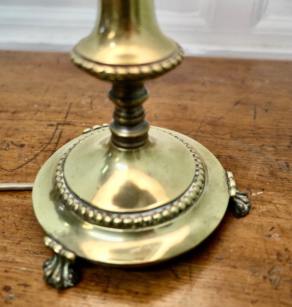 Pretty Brass Table Lamp View IV