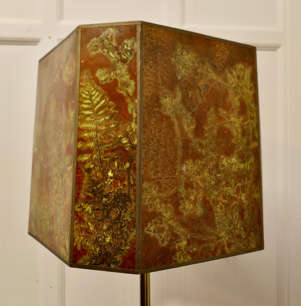 French Art Deco Extending Brass Floor Lamp, Standard Lamp View VII