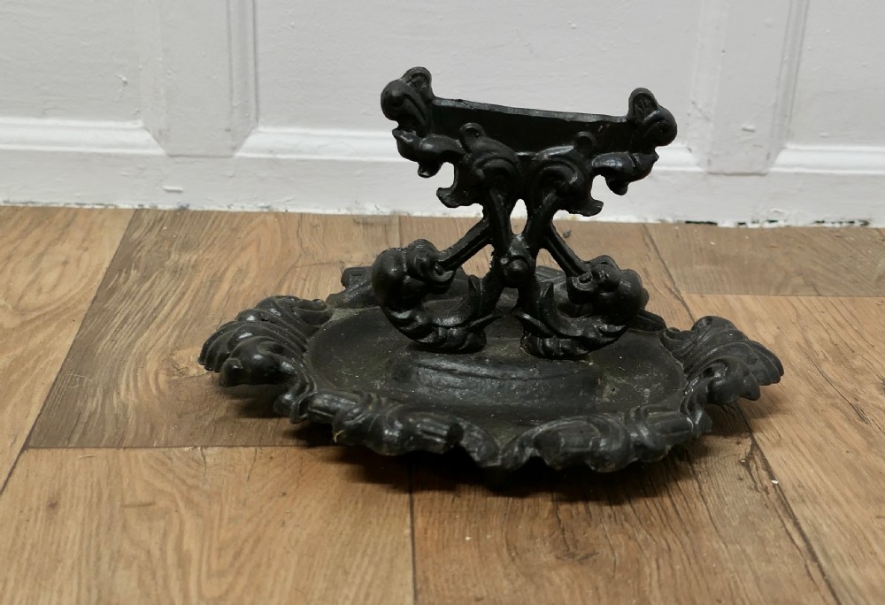 Victorian Cast Iron Boot Scraper  