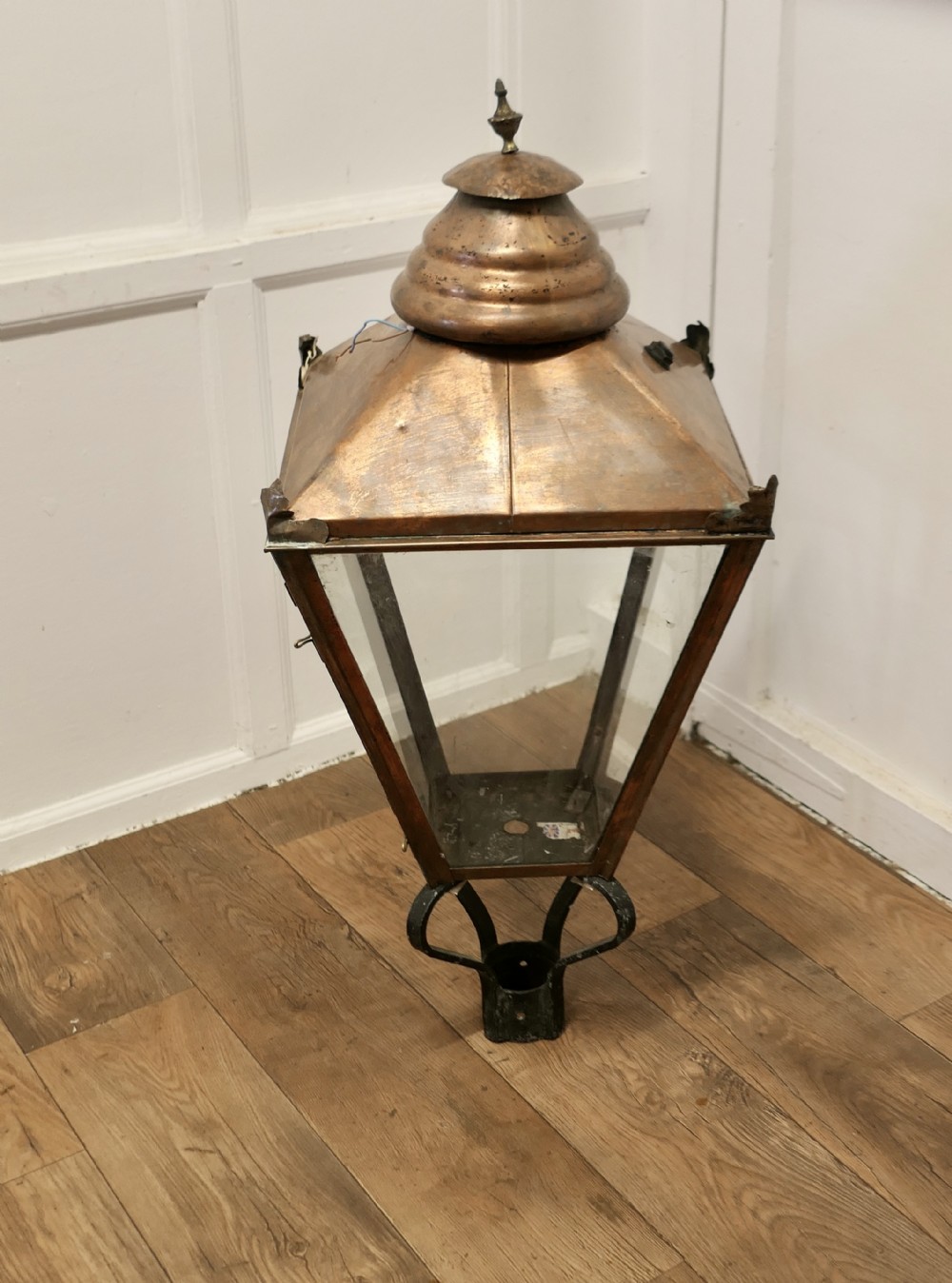 Large Copper Lantern  
