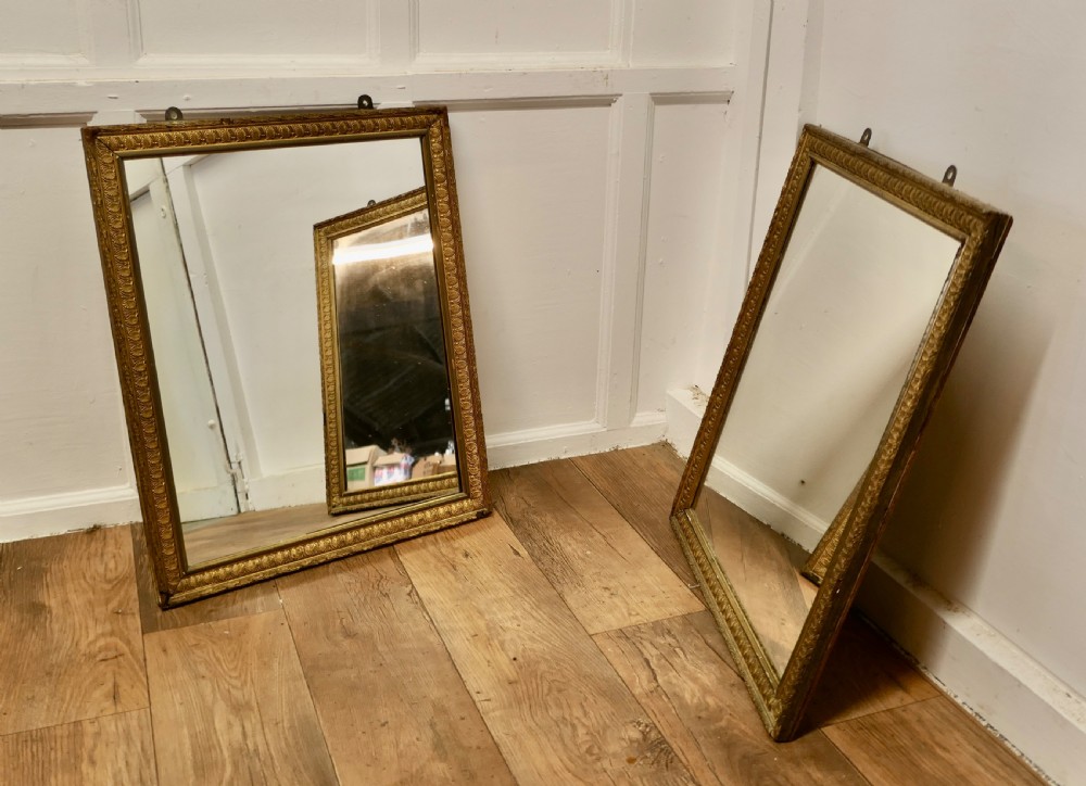 A Pair of Large Gilt Mirrors View II