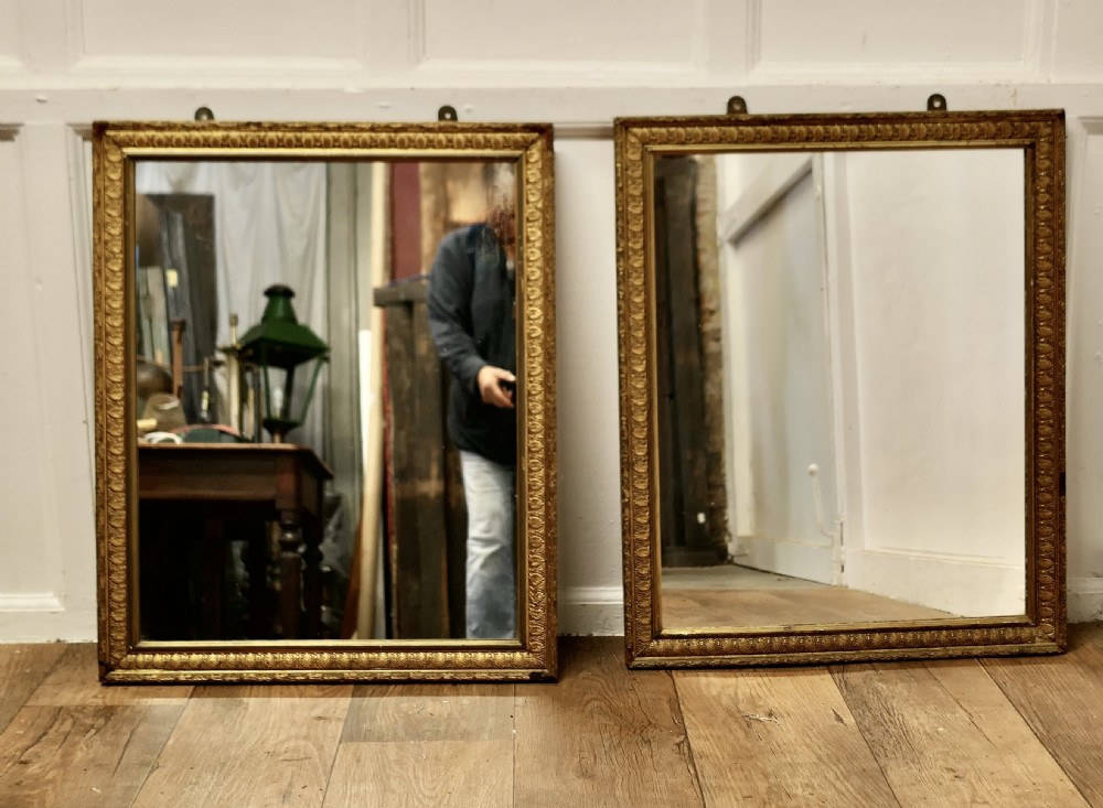 A Pair of Large Gilt Mirrors View III