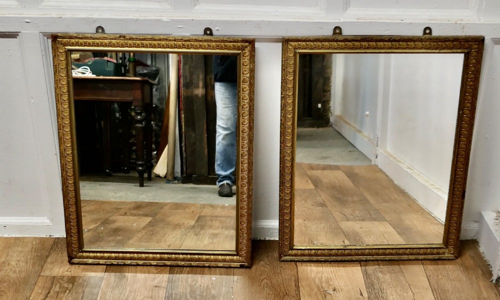 A Pair of Large Gilt Mirrors View V