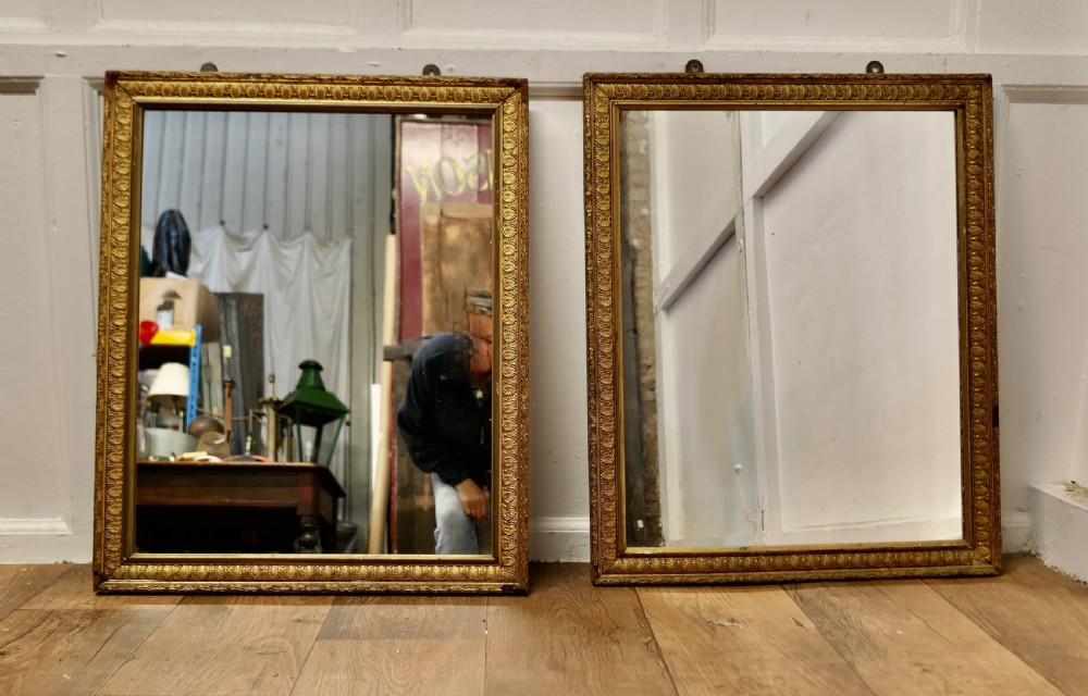 A Pair of Large Gilt Mirrors View VIII