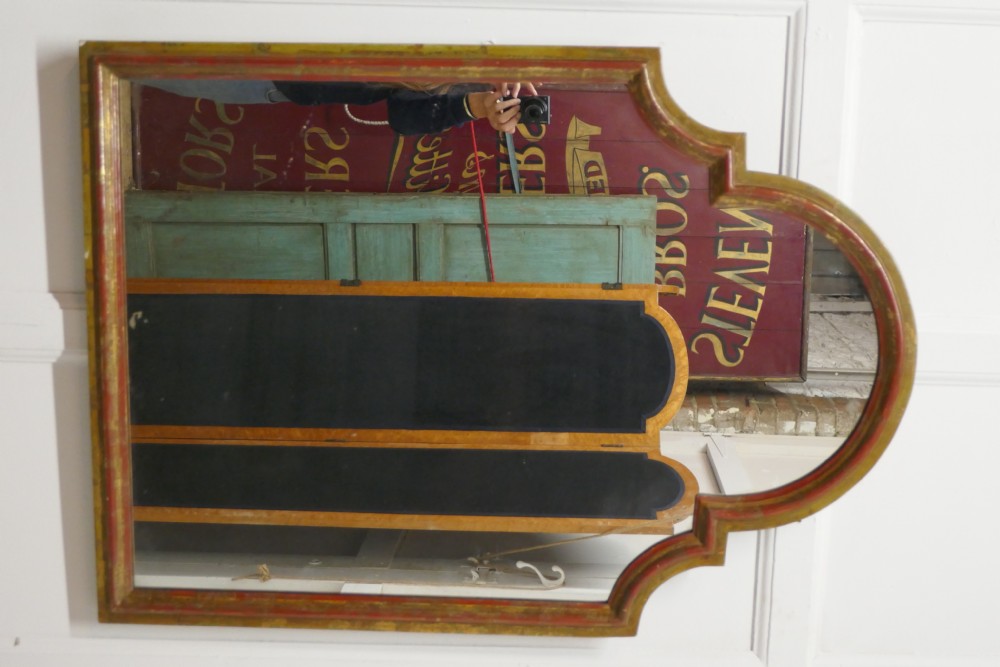 19th Century French Wall Mirror View IV