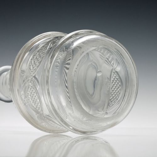 PAIR OF IRISH PULLEY RING GLASS DECANTERS C1820 - ADDITIONAL PHOTO 6